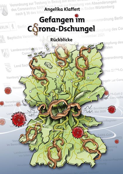 Cover von Gefangen im Corona-Dschungel
