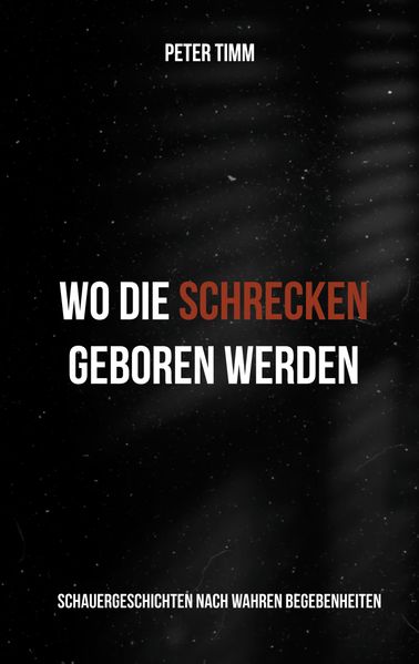 Cover von Wo die Schrecken geboren werden