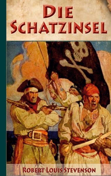 Cover von Die Schatzinsel: Illustriert und mit Schatzkarte
