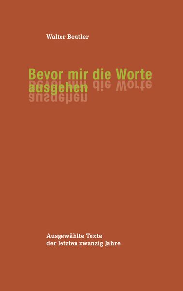 Cover von Bevor mir die Worte ausgehen