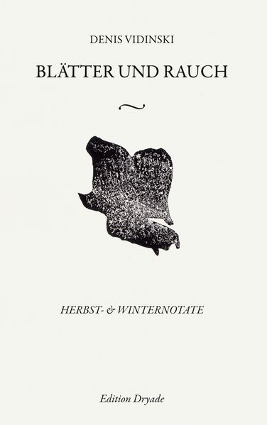 Cover von Blätter und Rauch