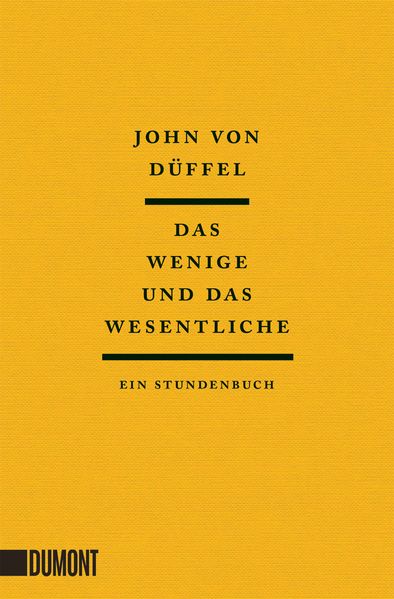 Cover von Das Wenige und das Wesentliche