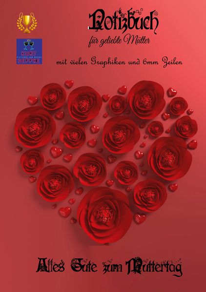 Cover von Notizbuch für geliebte Mütter
