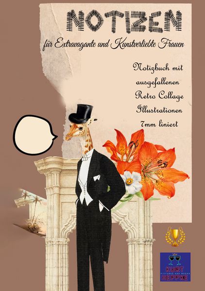 Cover von Notizen für Extravagante und Kunstverliebte Frauen