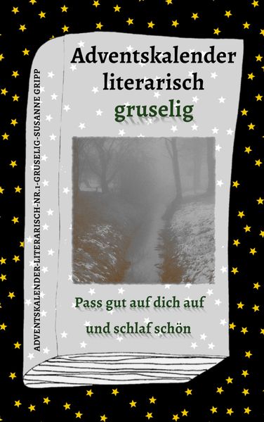 Cover von Adventskalender literarisch gruselig