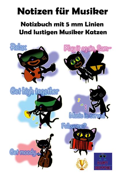 Cover von Notizbuch für Musiker