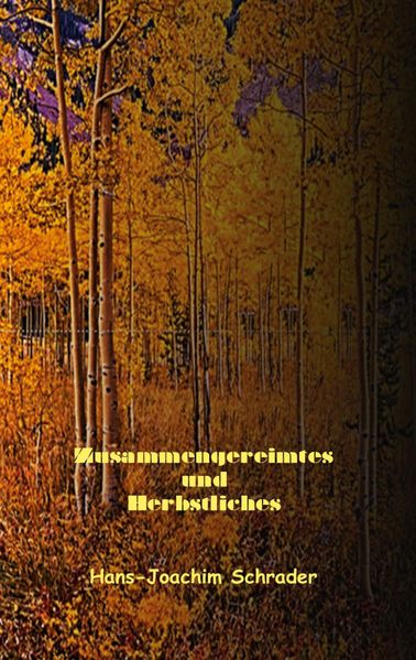 Cover von Zusammengereimtes und Herbstliches