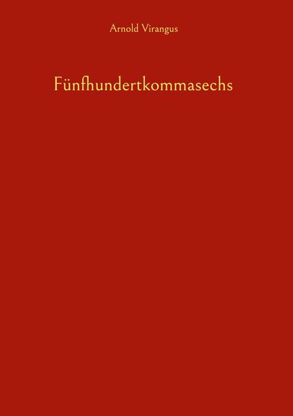 Cover von Fünfhundertkommasechs