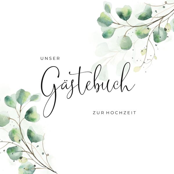 Cover von Gästebuch zur Hochzeit