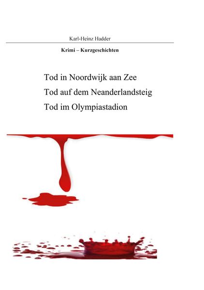 Cover von Krimi – Kurzgeschichten