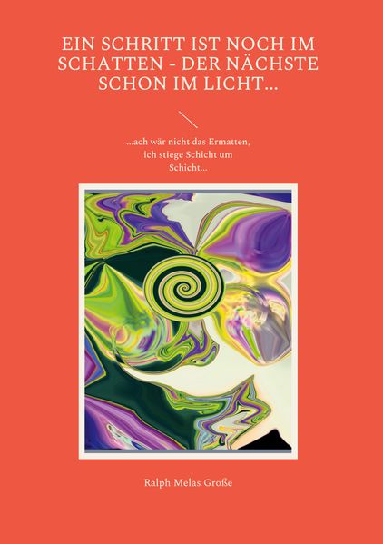Cover von Ein Schritt ist noch im Schatten Der nächste schon im Licht
