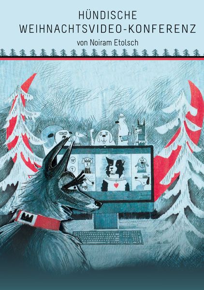 Cover von Hündische Weihnachtsvideo-Konferenz