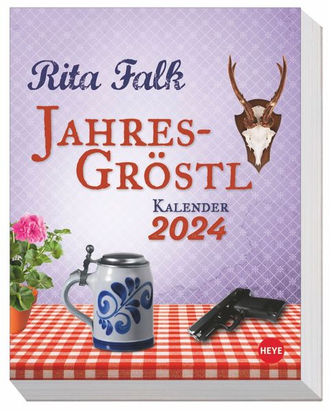 Cover von Rita Falk Jahres-Gröstl Tagesabreißkalender 2024