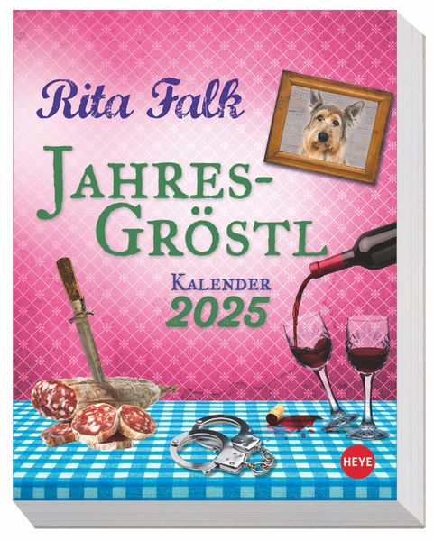Cover von Rita Falk Jahres-Gröstl Tagesabreißkalender 2025