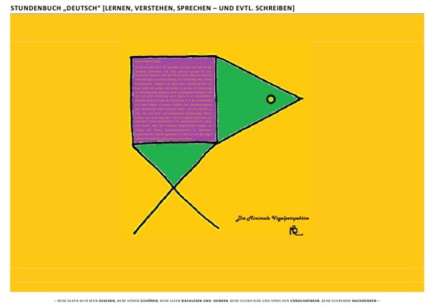 Cover von STUNDENBUCH „DEUTSCH“ (LERNEN, VERSTEHEN, SPRECHEN, SCHREIBEN & MEHR ALS EIN WENIG MEHR VERSTAND)