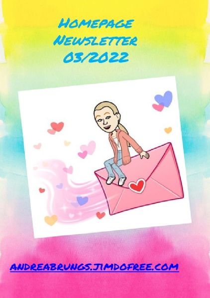 Cover von andreabrungs.jimdofree.com Newsletter 2022/Newsletter 03/2022