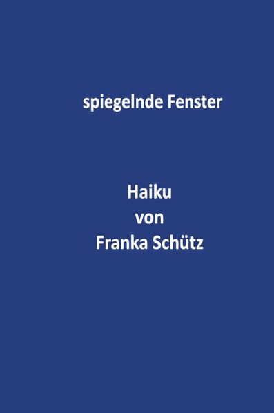 Cover von spiegelnde Fenster
