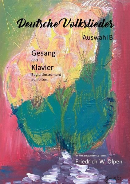 Cover von Deutsche Volkslieder für Klavier, Auswahl B