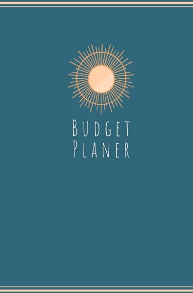 Cover von Budgetplaner/Budget Planer Boho