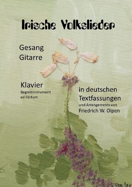Cover von Irische Volkslieder in deutschen Textfassungen mit Klavier