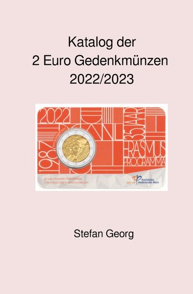 Cover von Katalog der 2 Euro Gedenkmünzen 2022/2023