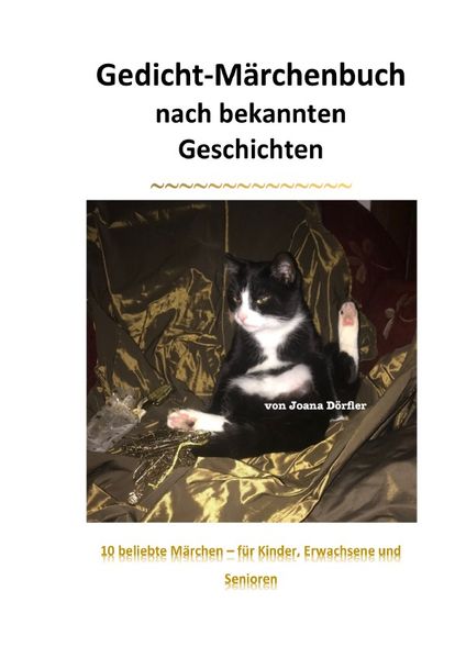 Cover von Gedicht-Märchenbuch nach bekannten Geschichten