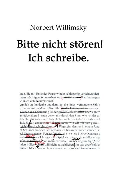 Cover von Bitte nicht stören! Ich schreibe