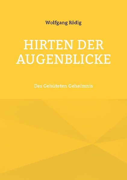Cover von Hirten der Augenblicke