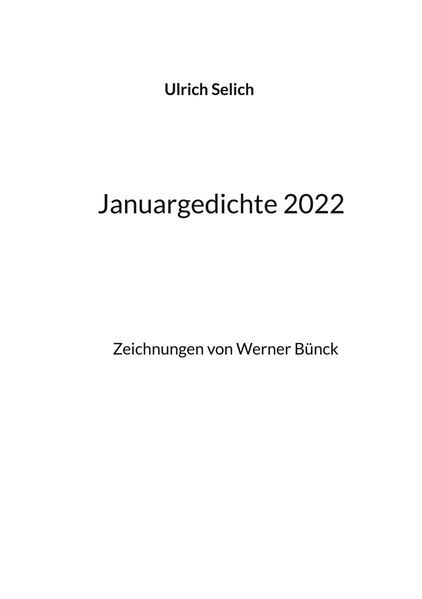 Cover von Januargedichte
