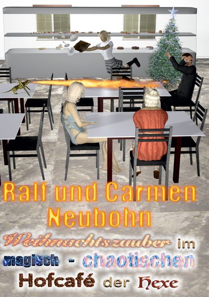 Cover von Weihnachtszauber im magisch-chaotischen Hofcafé der Hexe