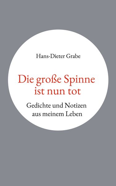 Cover von Die große Spinne ist nun tot