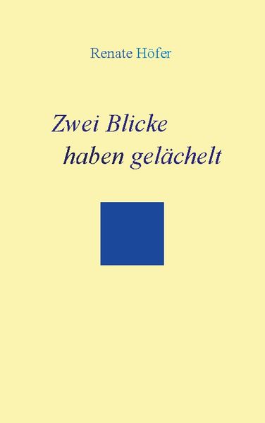Cover von Zwei Blicke haben gelächelt