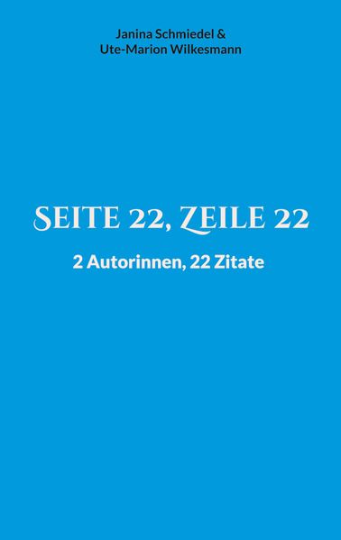 Cover von Seite 22, Zeile 22
