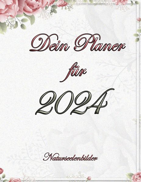 Cover von Dein Planer für 2024 – Vintage-Design