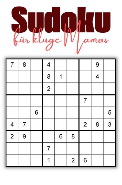 Cover von Sudoku für kluge Mamas