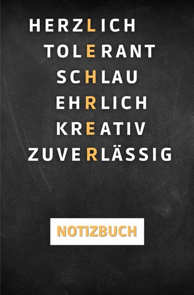 Cover von Lehrer Notizbuch