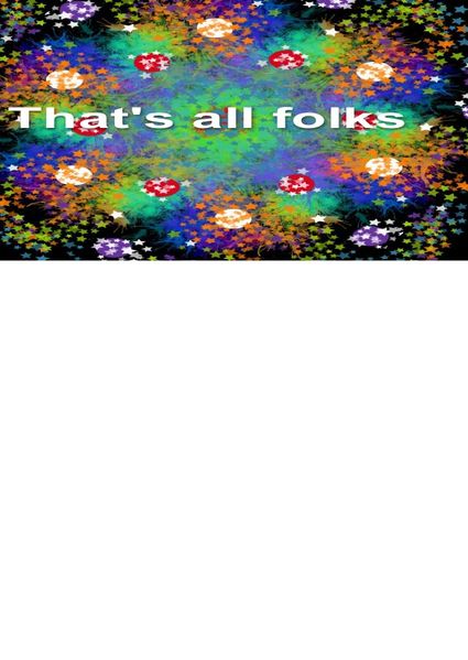 Cover von Dat Tütchen für dat Schnütchen/That’s all folks