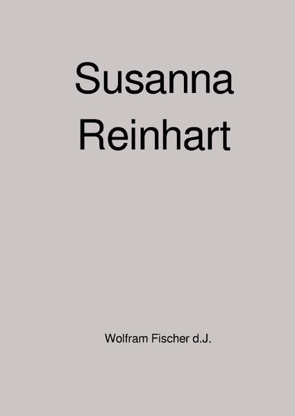 Cover von Susanna Reinhart
