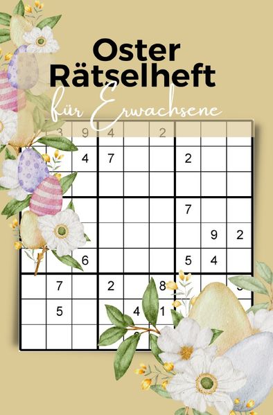 Cover von Oster Rätselheft für Erwachsene