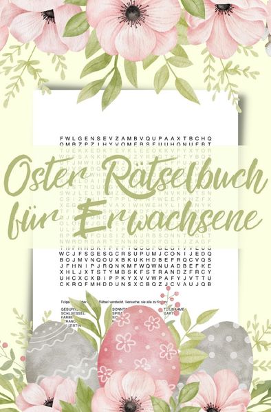 Cover von Oster Rätselbuch für Erwachsene