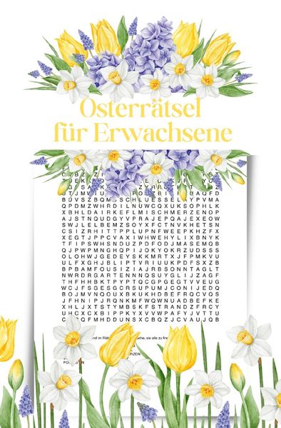 Cover von Osterrätsel für Erwachsene