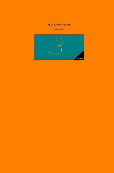 Cover von Nur entwirren/Nur entwirren 3