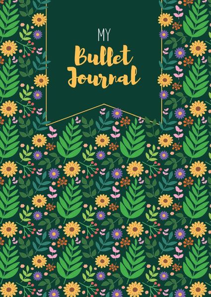 Cover von Notizbuch „Florales Design“