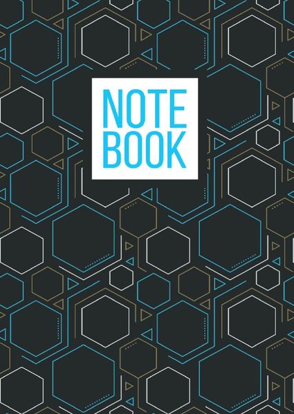 Cover von Notizbuch „Hexagon“