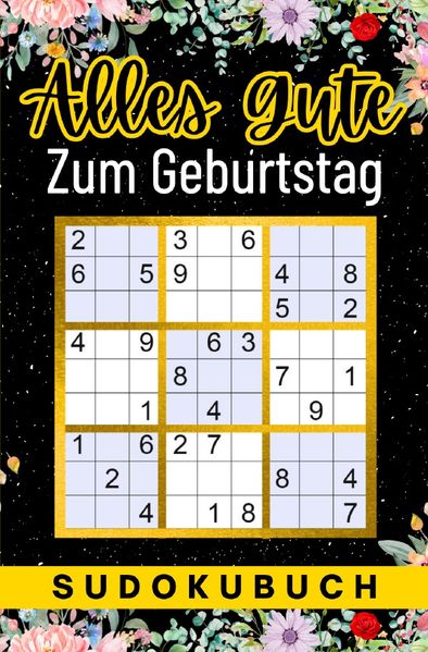 Cover von Geburtstag Geschenk | Alles Gute zum Geburtstag – Sudoku