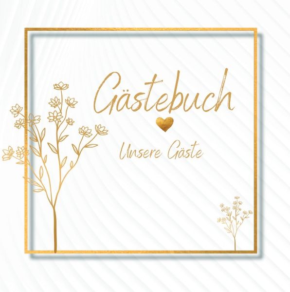 Cover von Gästebuch Hochzeit- Unsere Gäste Premium Hardcover