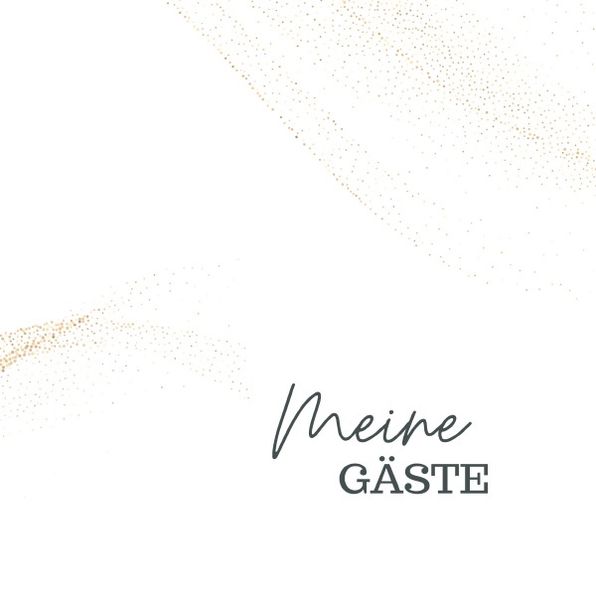 Cover von Meine Gäste- White Premium Hardcover- Blanko
