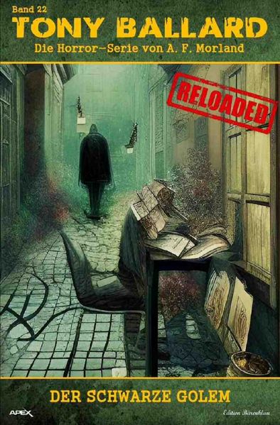 Cover von Tony Ballard – Reloaded, Band 22: Der schwarze Golem