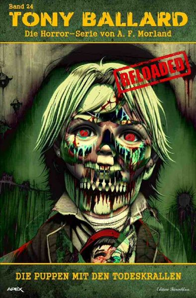 Cover von Tony Ballard – Reloaded, Band 24: Die Puppen mit den Todeskrallen