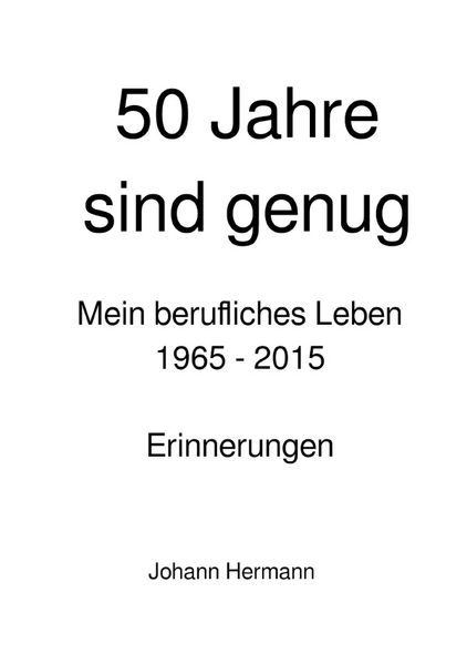 Cover von 50 Jahre sind genug